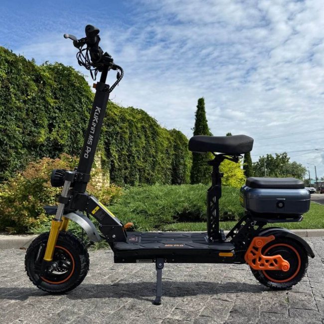 kugoo_m5_kirin_glavnaya-650x650 Електросамокат Kugoo M5 Pro Kirin 2000W 48V 26Ah з сидінням - Зображення 1